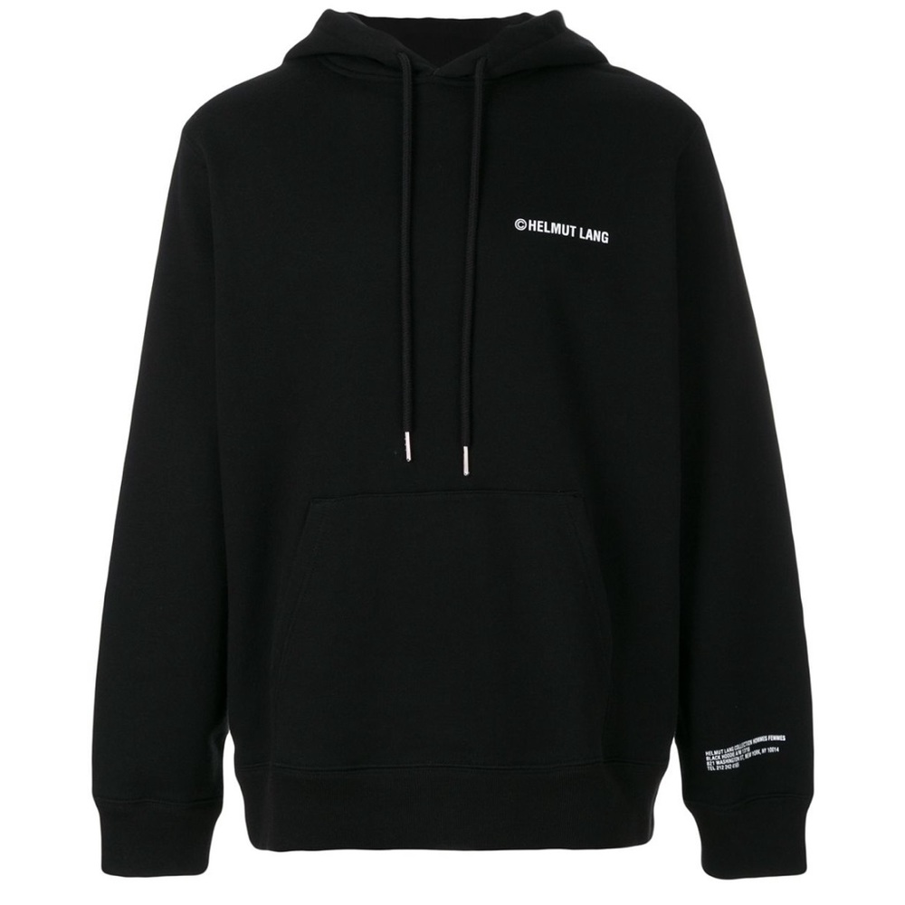 HELMUT LANG black men’s hoodie